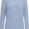 OXMO Feinstrickpullover Pullover Chiara Frauen Himmelblau