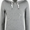 OXMO Kapuzenpullover Hoodie Binna Frauen Grau