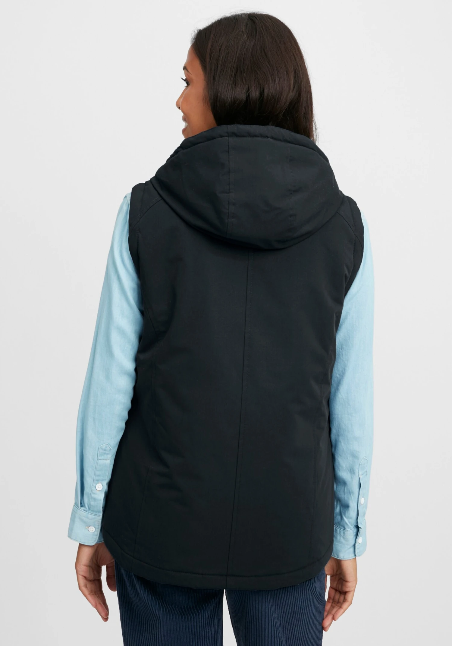 OXMO Westen Weste Tenja Frauen Schwarz – Bild 4