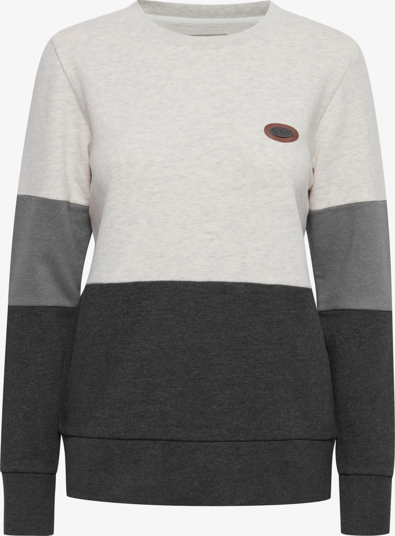 OXMO Sweatshirts Sweatshirt Trine Frauen Weiß