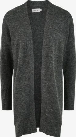 OXMO Strickjacken Strickjacke Gisele Frauen Grau
