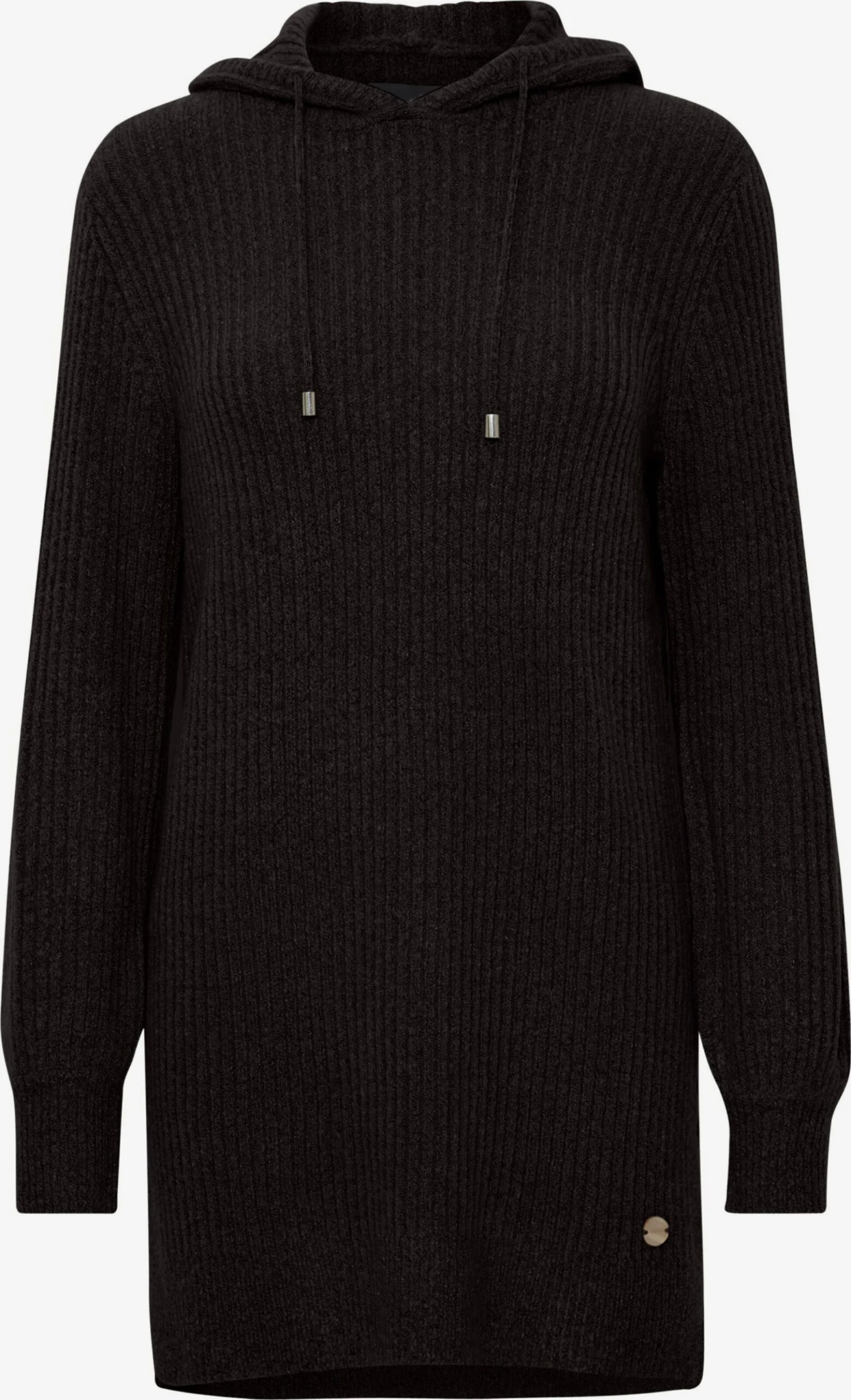 OXMO Kapuzenpullover Pullover Norma Frauen Schwarz