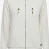 OXMO Sweatjacken Kapuzensweatjacke ULLA Frauen Beige
