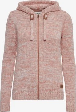 OXMO Strickjacken Strickjacke Philadelphia Frauen Rosa