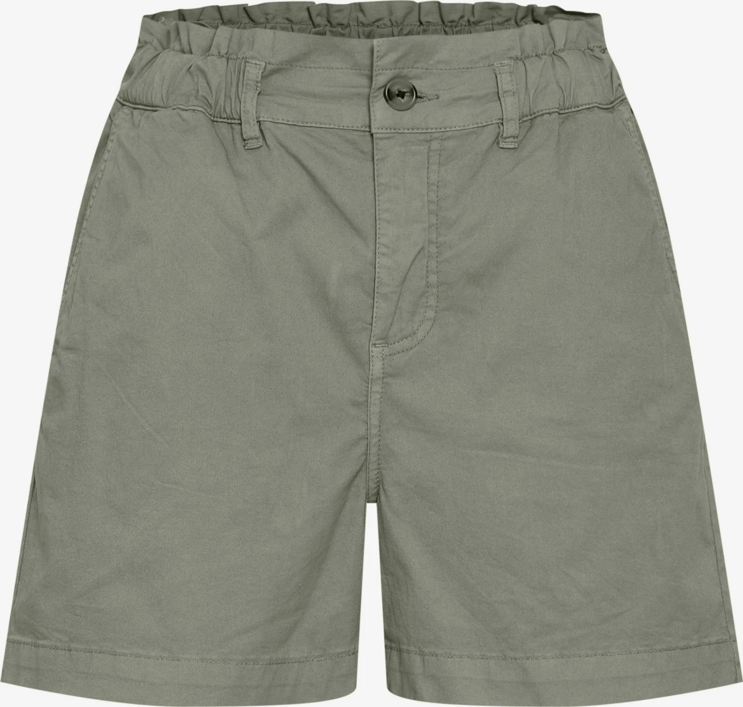 OXMO Shorts Regular Chinoshorts Chai Frauen Grün