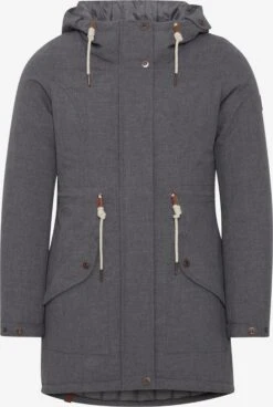 OXMO Jacken Parka Melly Frauen Dunkelgrau
