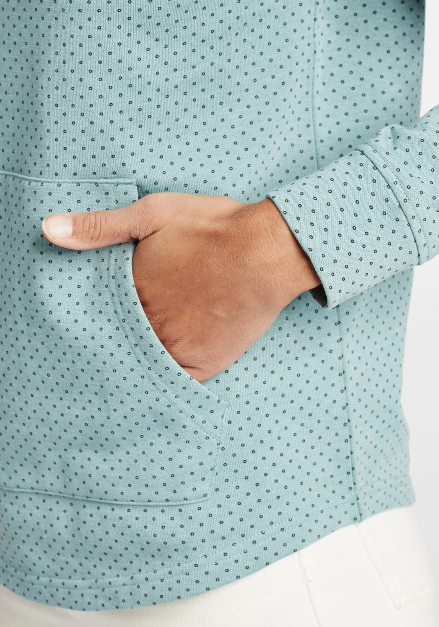 OXMO Hoodies Hoodie Amina Frauen Blau – Bild 6