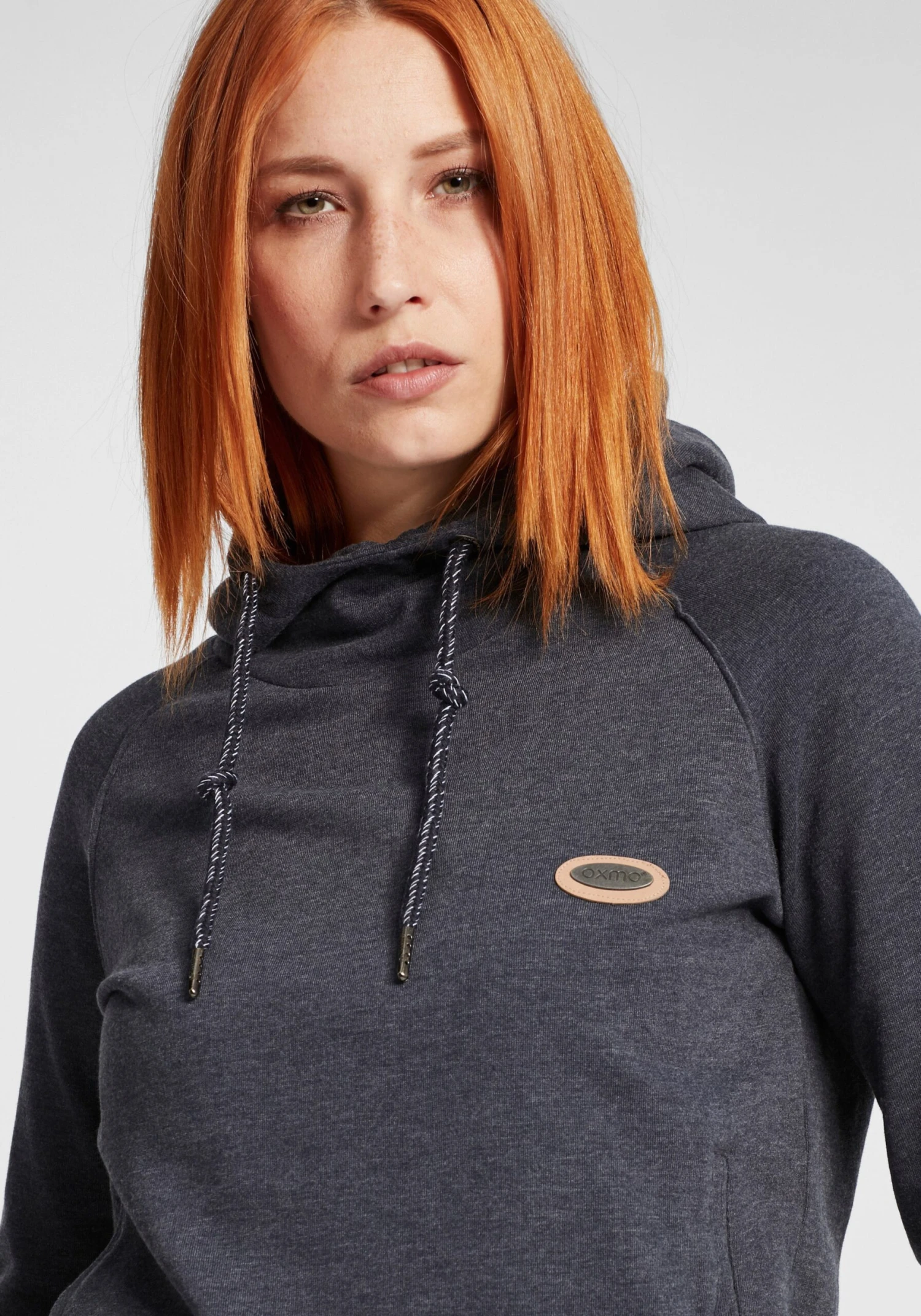 OXMO Hoodies Hoodie Puja Frauen Blau – Bild 5