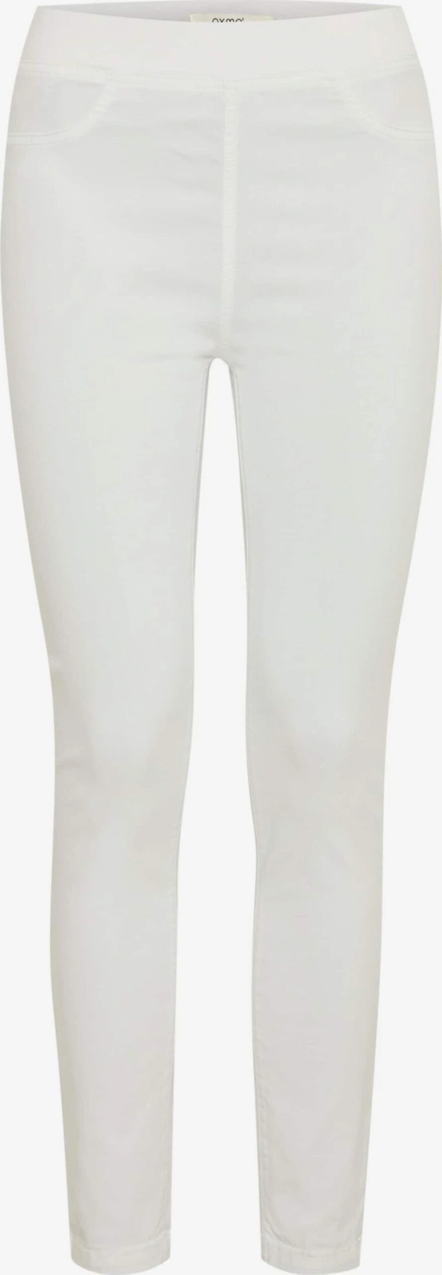 OXMO Hosen Slimfit Leggings Keily Frauen Weiß