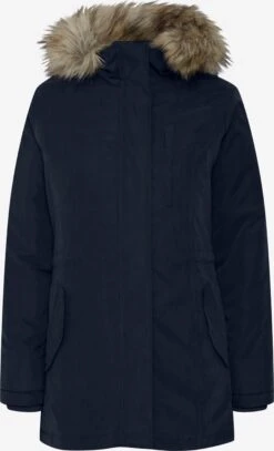 OXMO Winterjacken Parka Loka Frauen Schwarz