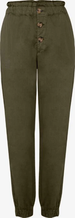 OXMO Stoffhosen Tapered Hose CONZI Frauen Dunkelgrün