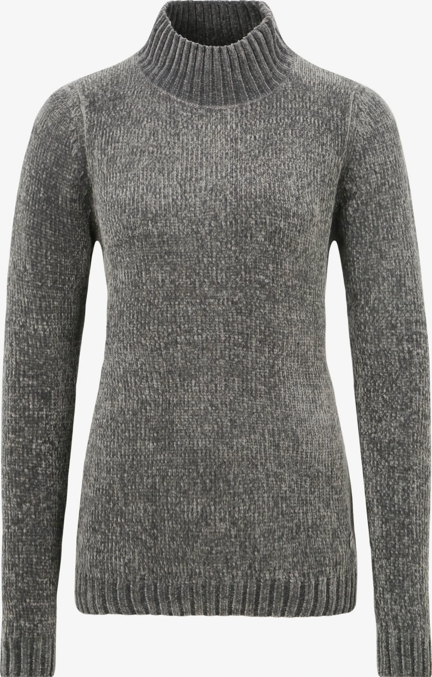 OXMO Feinstrickpullover Pullover Estella Frauen Grau