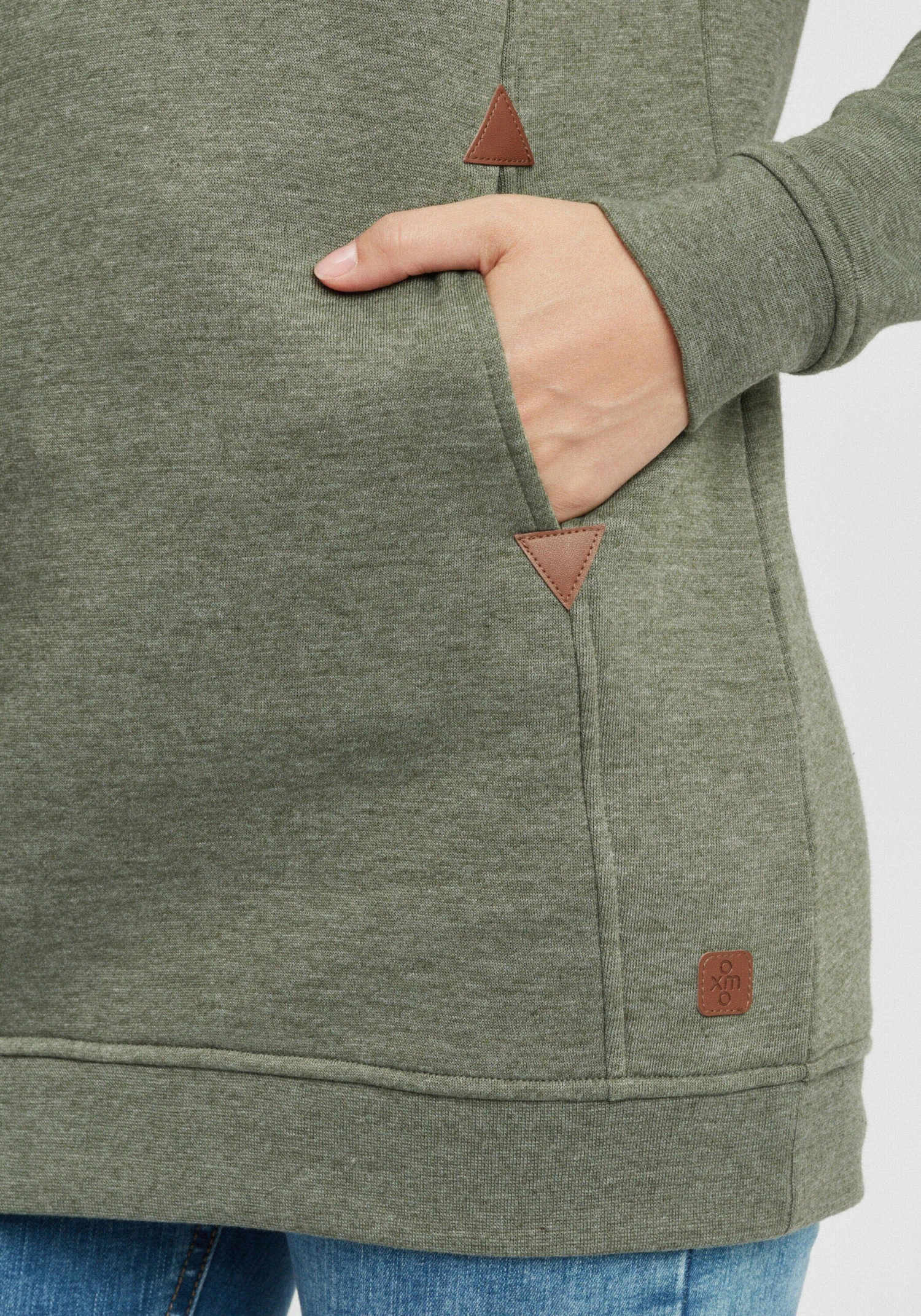 OXMO Hoodies Hoodie Vicky Frauen Grün / Pastellgrün – Bild 6