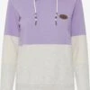 OXMO Sweatshirts Kapuzensweatshirt Kathrine Frauen Lila
