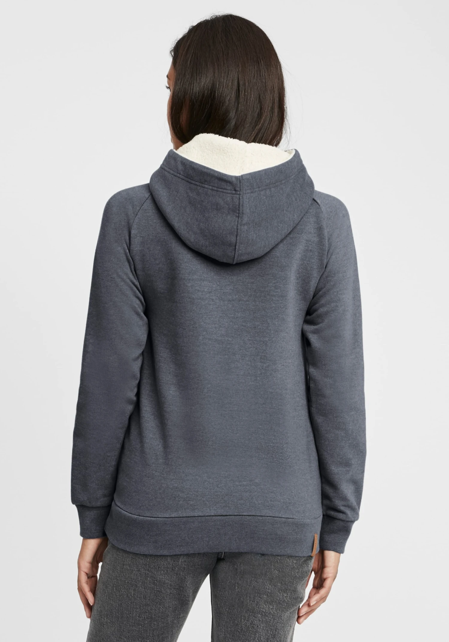OXMO Hoodies Hoodie Julia Frauen Taubenblau – Bild 4