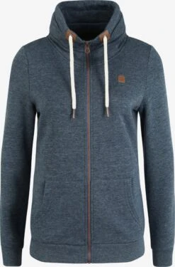 OXMO Sweatjacken Sweatjacke Vicky Frauen Blau