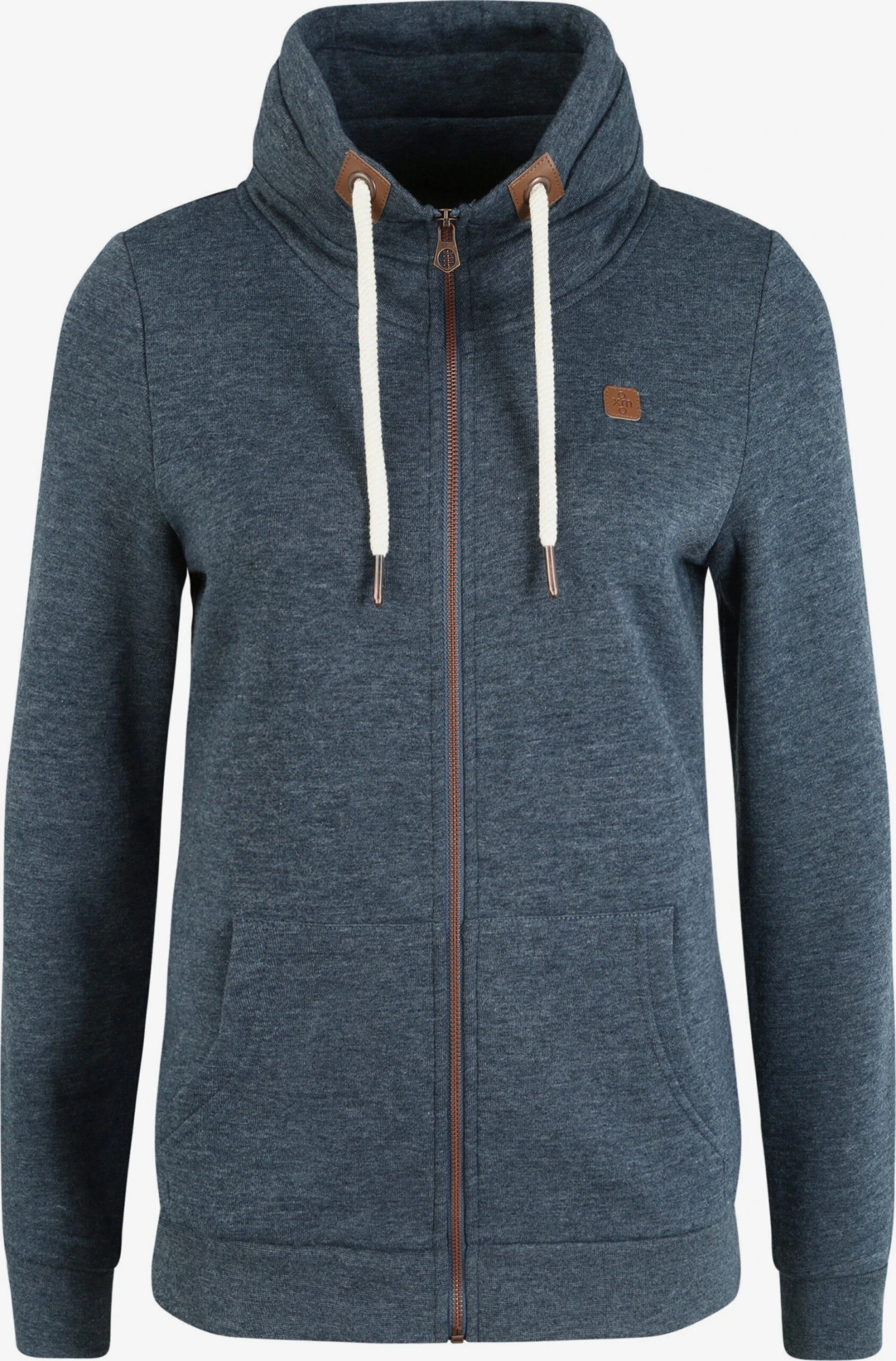 OXMO Sweatjacken Sweatjacke Vicky Frauen Blau