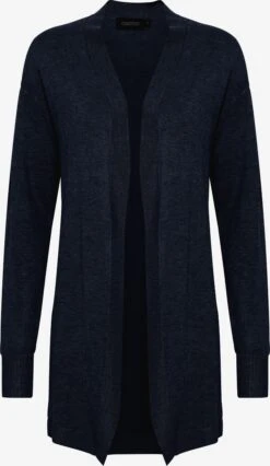 OXMO Strickjacken Strickjacke Kat Frauen Blau