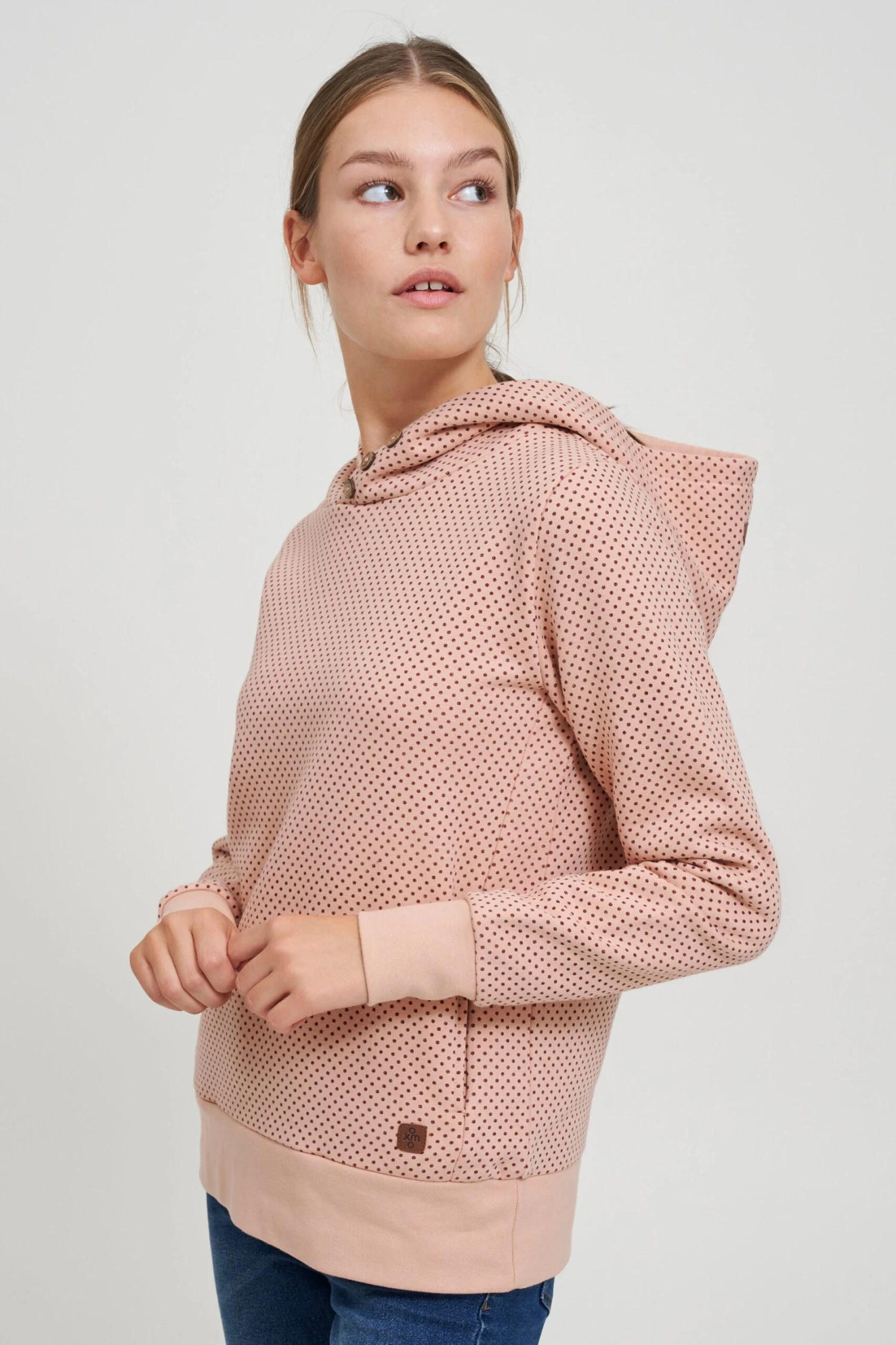 OXMO Pullover Kapuzenpullover Vera Frauen Rosa – Bild 2