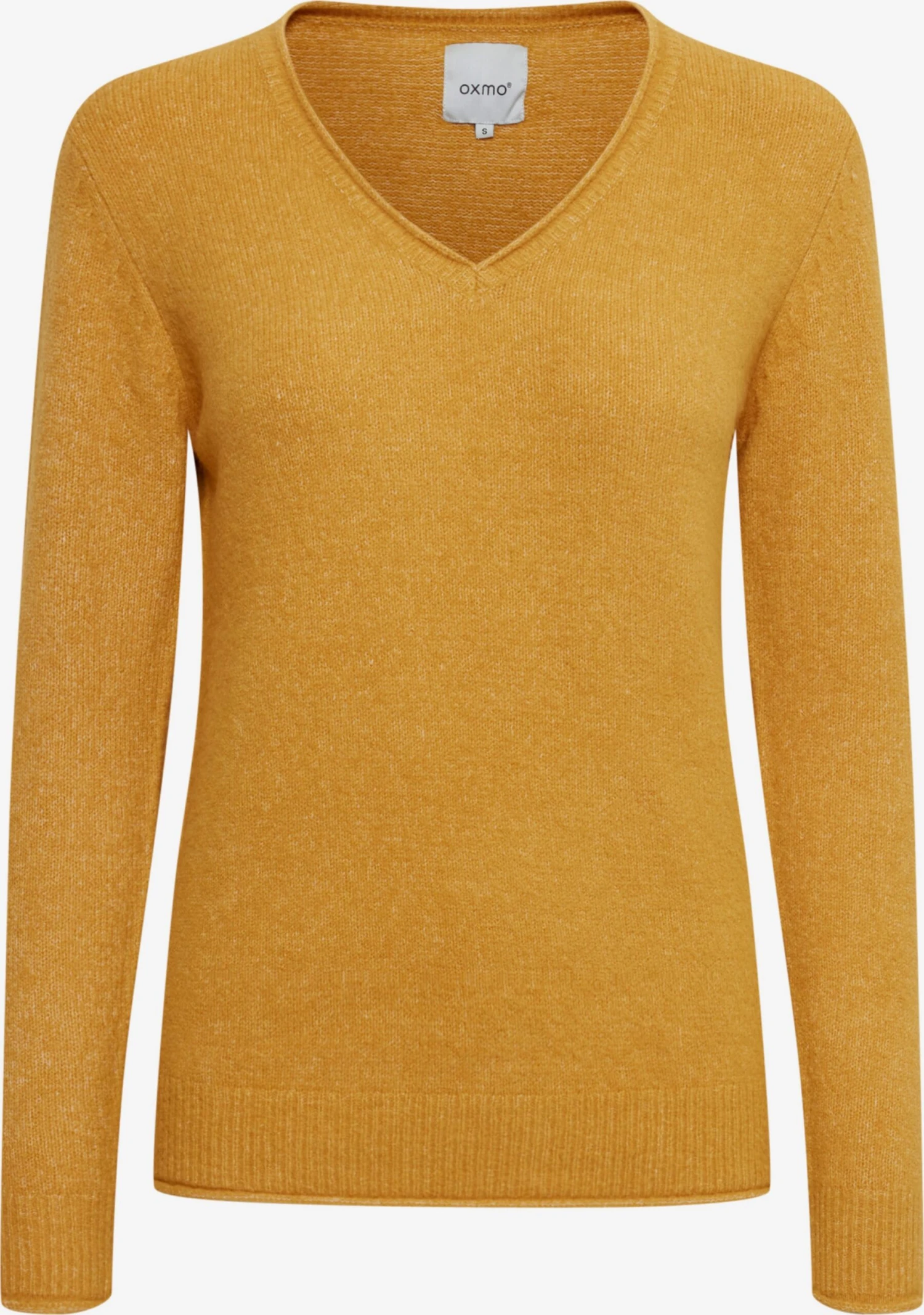 OXMO Feinstrickpullover Pullover Ilva Frauen Gelb