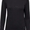 OXMO Rollkragenpullover Pullover Katja Frauen Schwarz