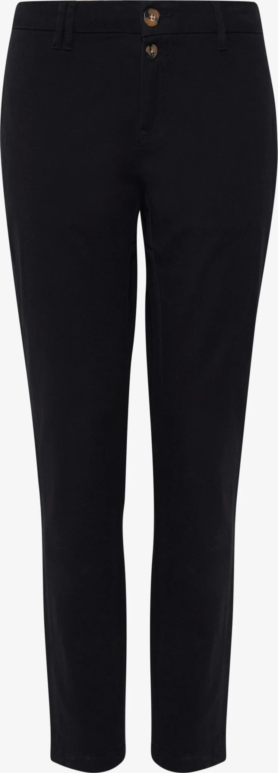 OXMO Chinos Regular Chinohose Pilar Frauen Schwarz
