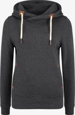 OXMO Hoodies Hoodie Vicky Hood Frauen Grau
