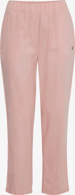 OXMO Stoffhosen Loosefit Hose Frauen Rosa