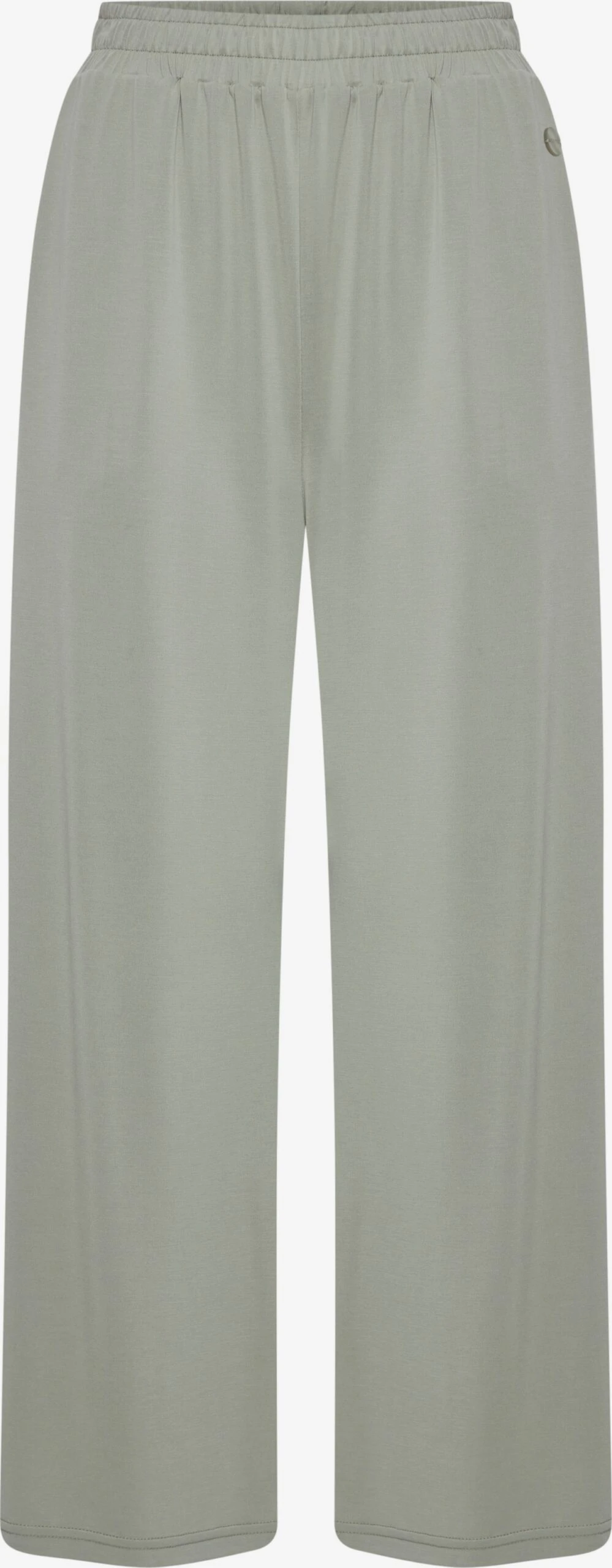 OXMO Stoffhosen Wide Leg Stoffhose OXBryndis Frauen Grün