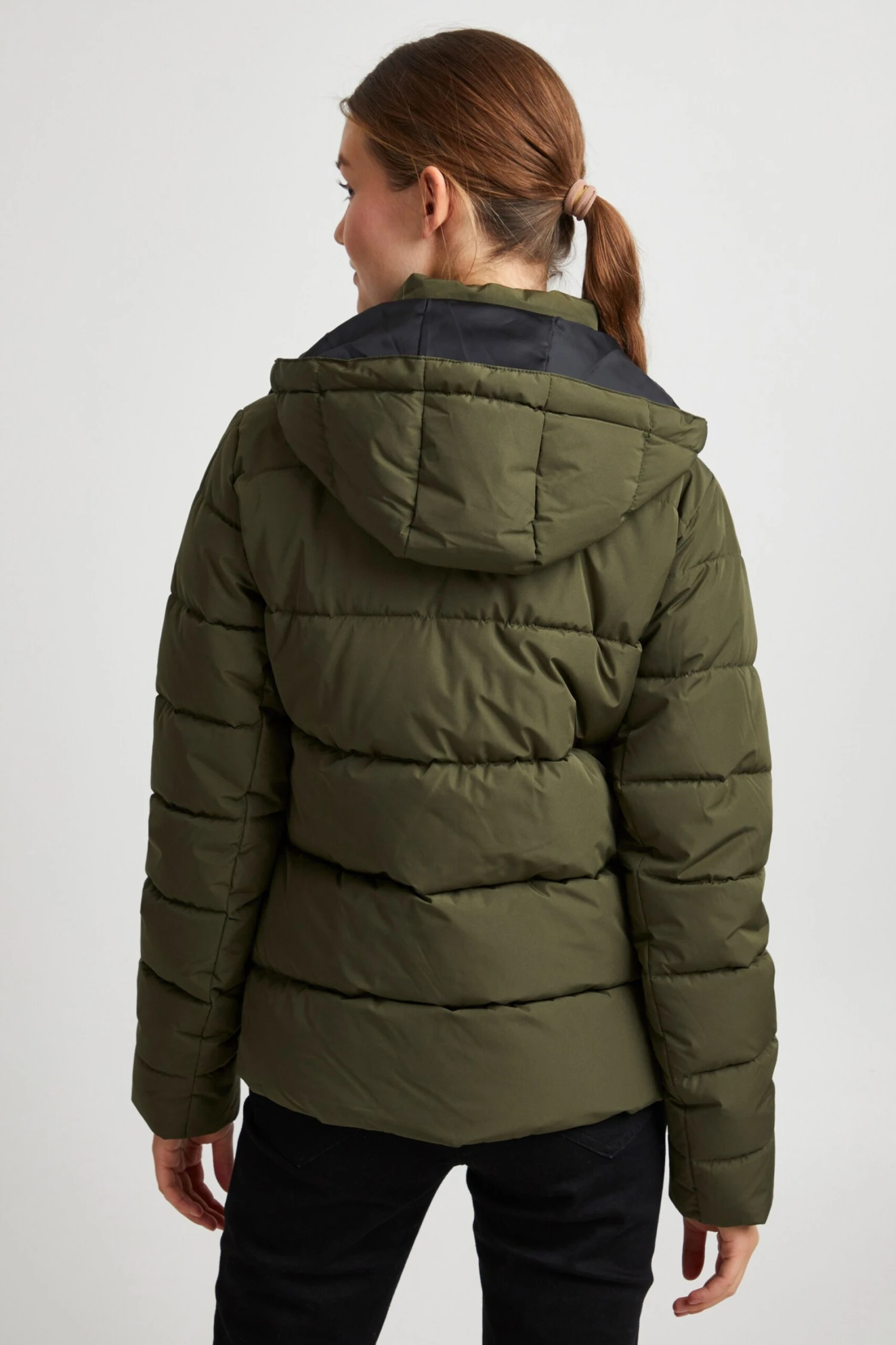 OXMO Winterjacken Übergangsjacke Sofina Frauen Oliv – Bild 4