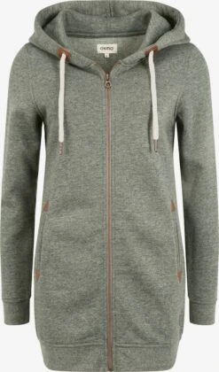 OXMO Sweatjacken Sweatjacke Vicky Frauen Grün