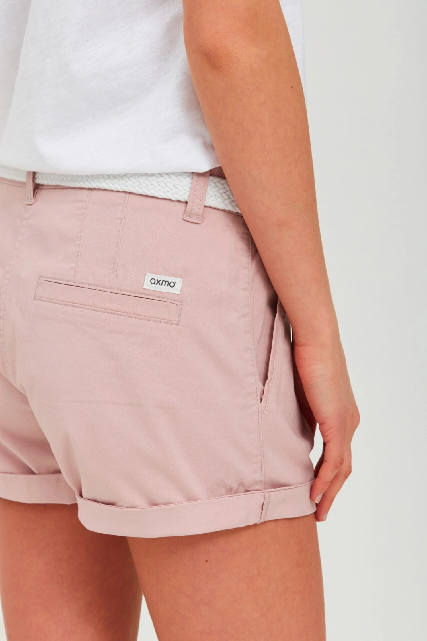 OXMO Shorts Regular Chinoshorts Channet Frauen Pink – Bild 6