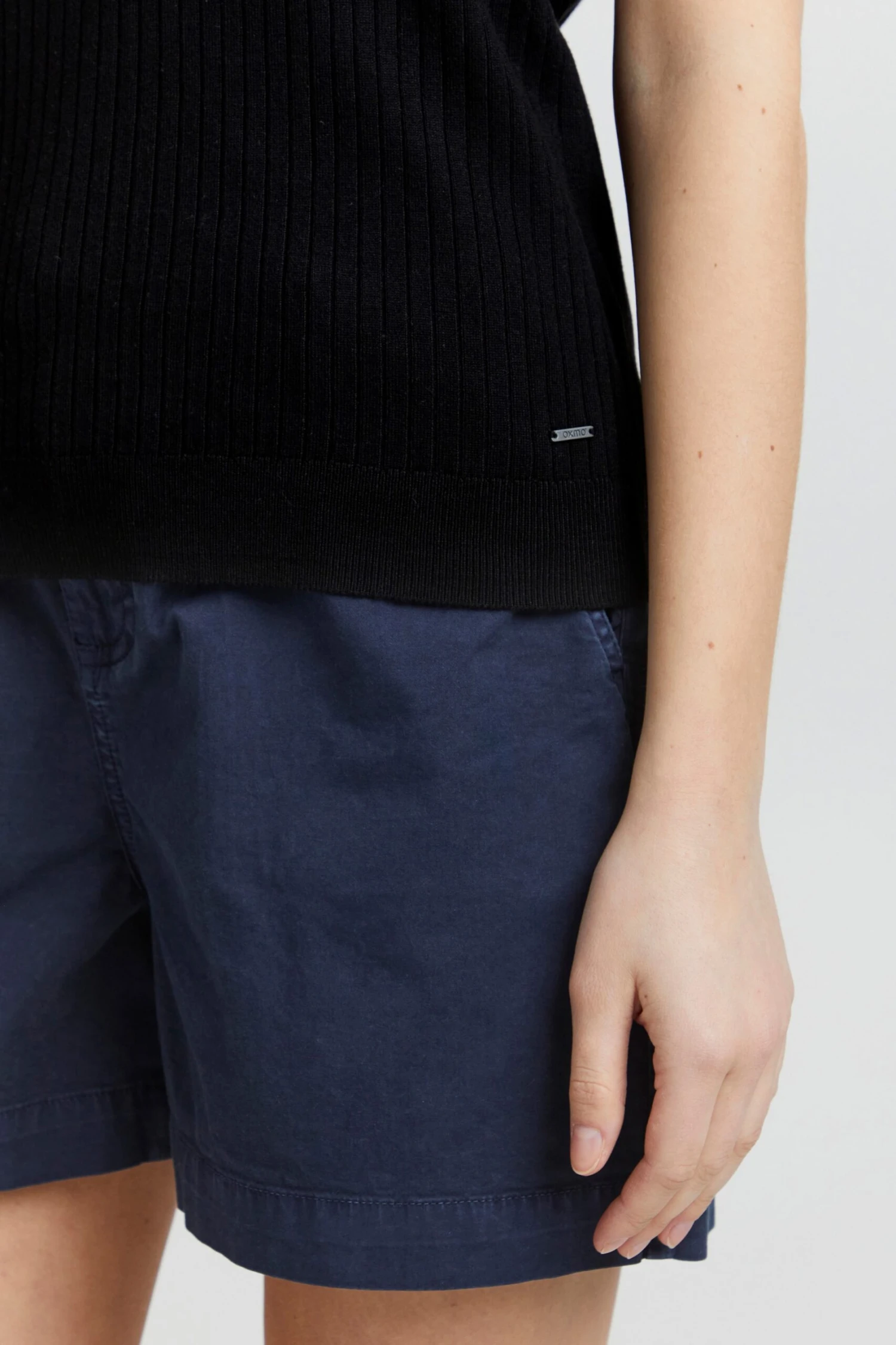 OXMO Pullover & Strick Pullover Riona Frauen Schwarz – Bild 6