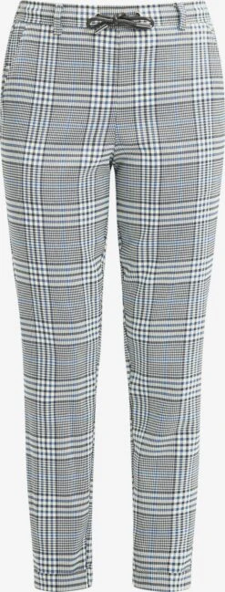 OXMO Stoffhosen Tapered Hose Livia Frauen Grau