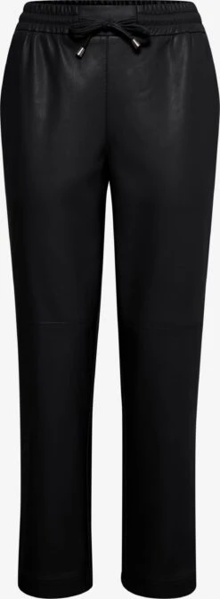 OXMO Stoffhosen Regular Jogger Pants Paulia Frauen Schwarz