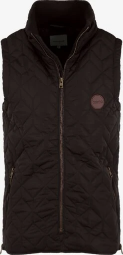 OXMO Westen Steppweste Alita Frauen Braun