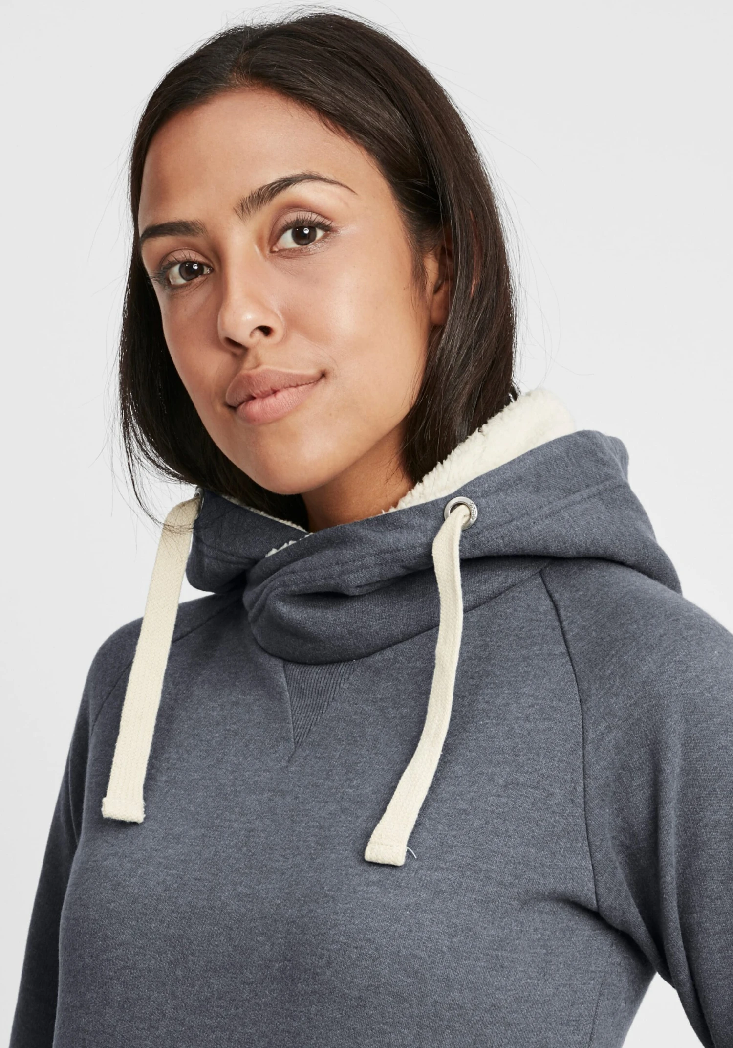 OXMO Hoodies Hoodie Julia Frauen Taubenblau – Bild 5