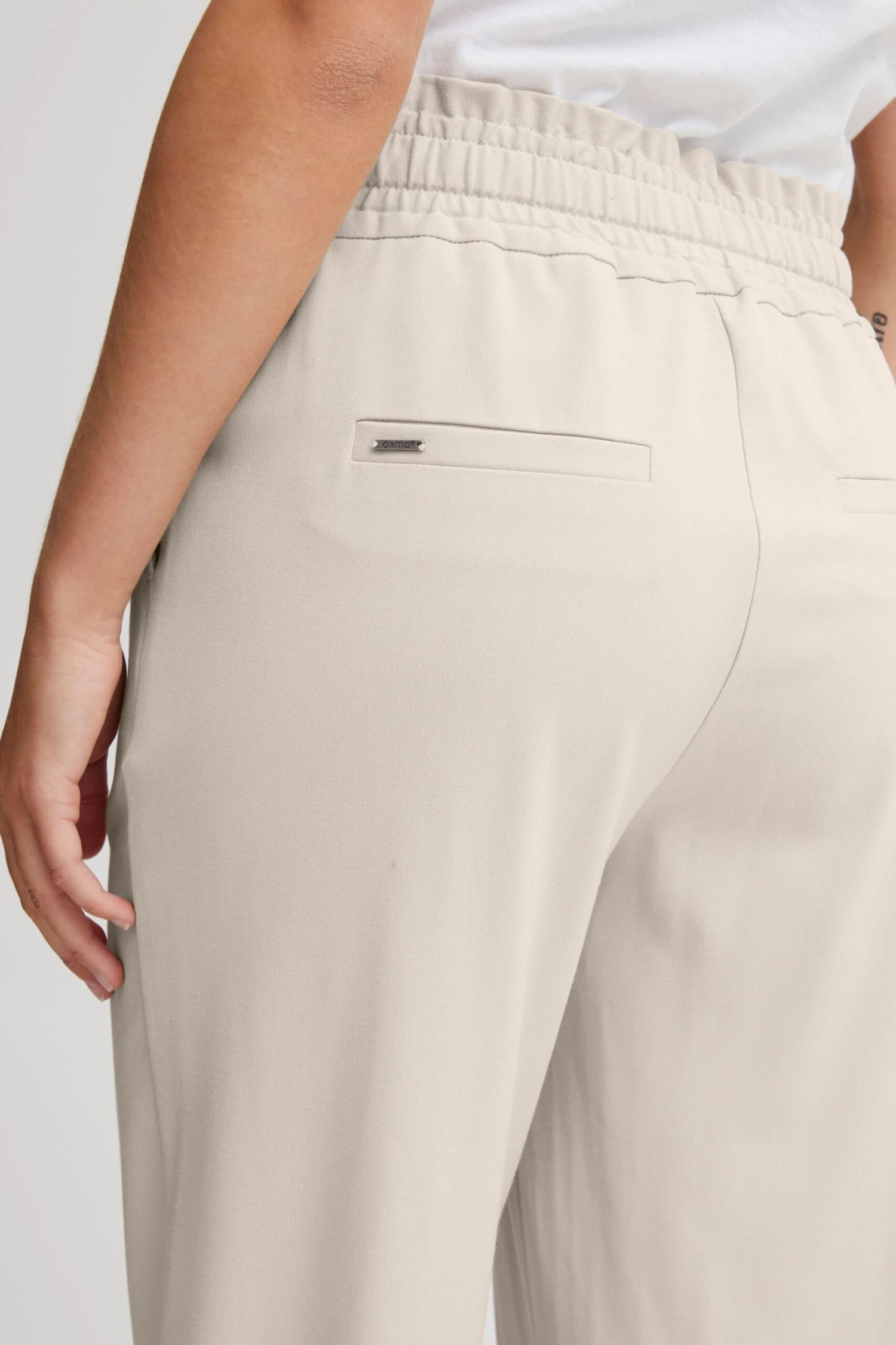 OXMO Stoffhosen Regular Stoffhose Oxdania Frauen Grau – Bild 6