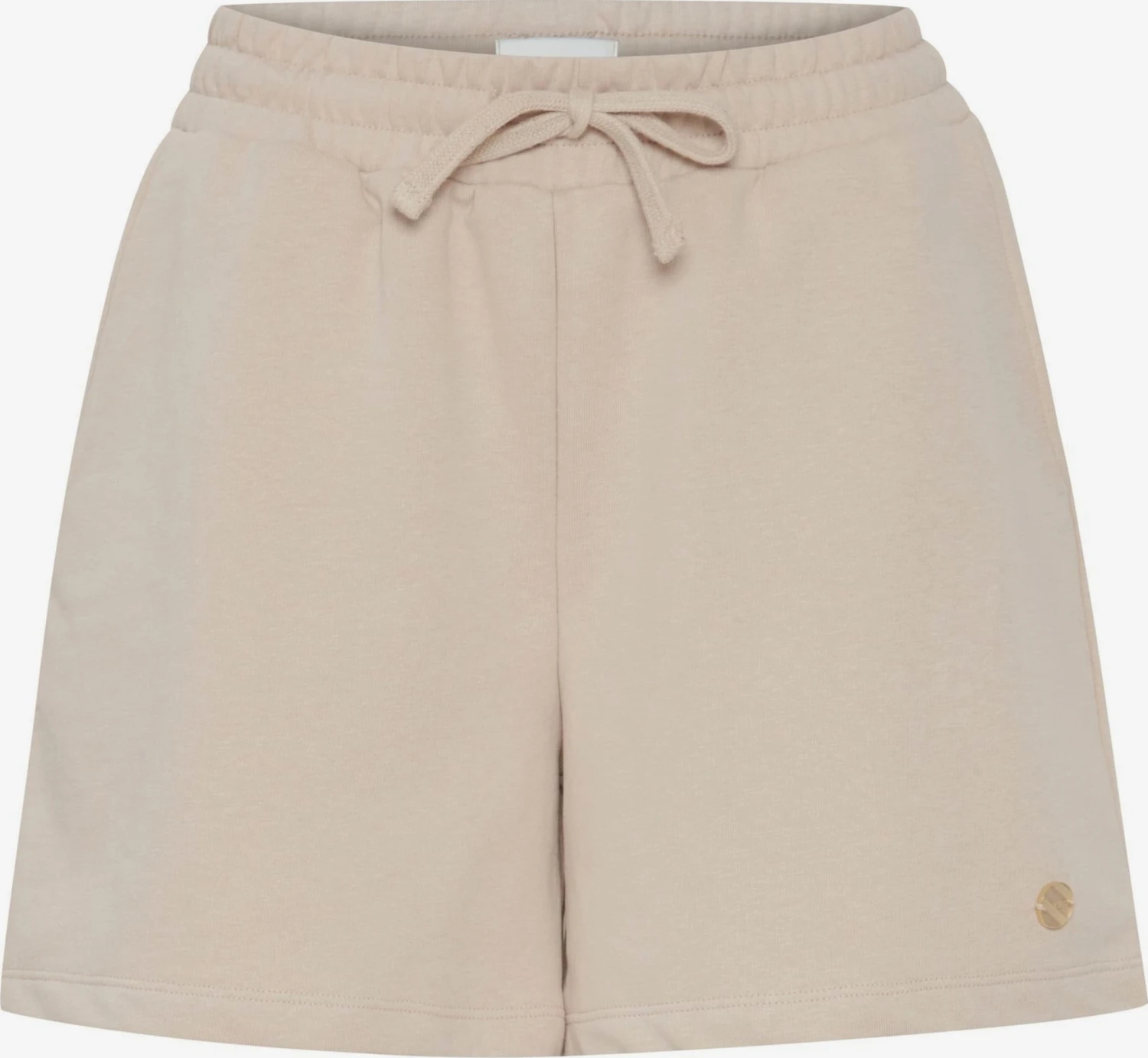 OXMO Shorts Regular Sweatshorts Safri Frauen Beige