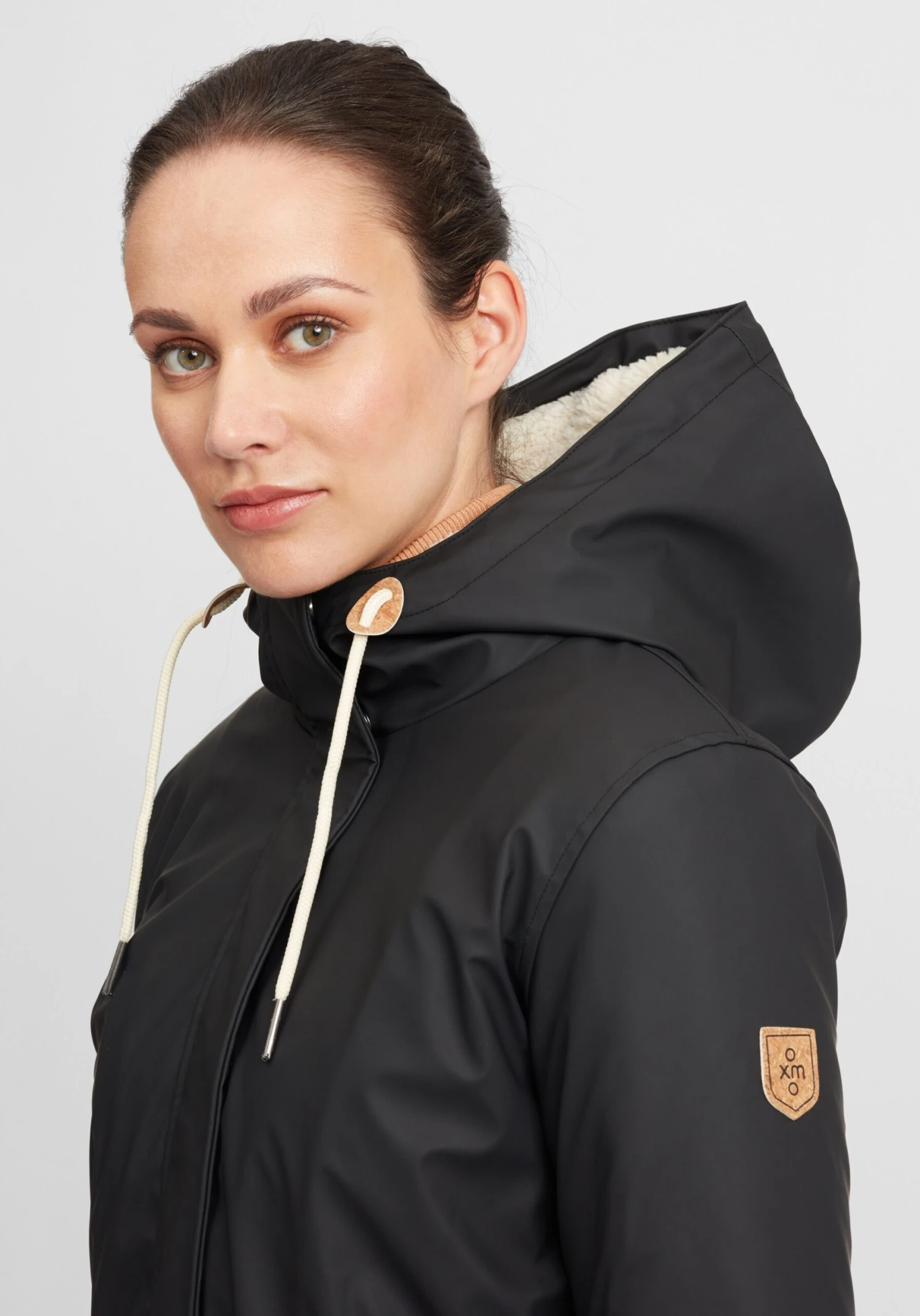 OXMO Übergangsjacken Regenjacke Jolina Frauen Schwarz – Bild 5