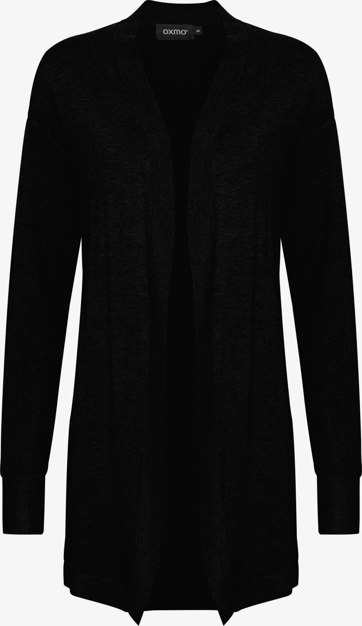 OXMO Strickjacken Strickjacke Oxkat Frauen Schwarz