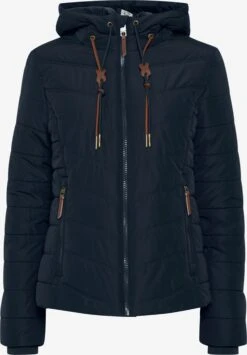 OXMO Winterjacken Winterjacke Mala Frauen Blaumeliert