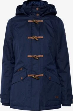 OXMO Winterjacken Parka BROOKE Frauen Dunkelblau