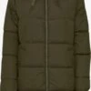 OXMO Winterjacken Winterjacke Bodil Frauen Oliv