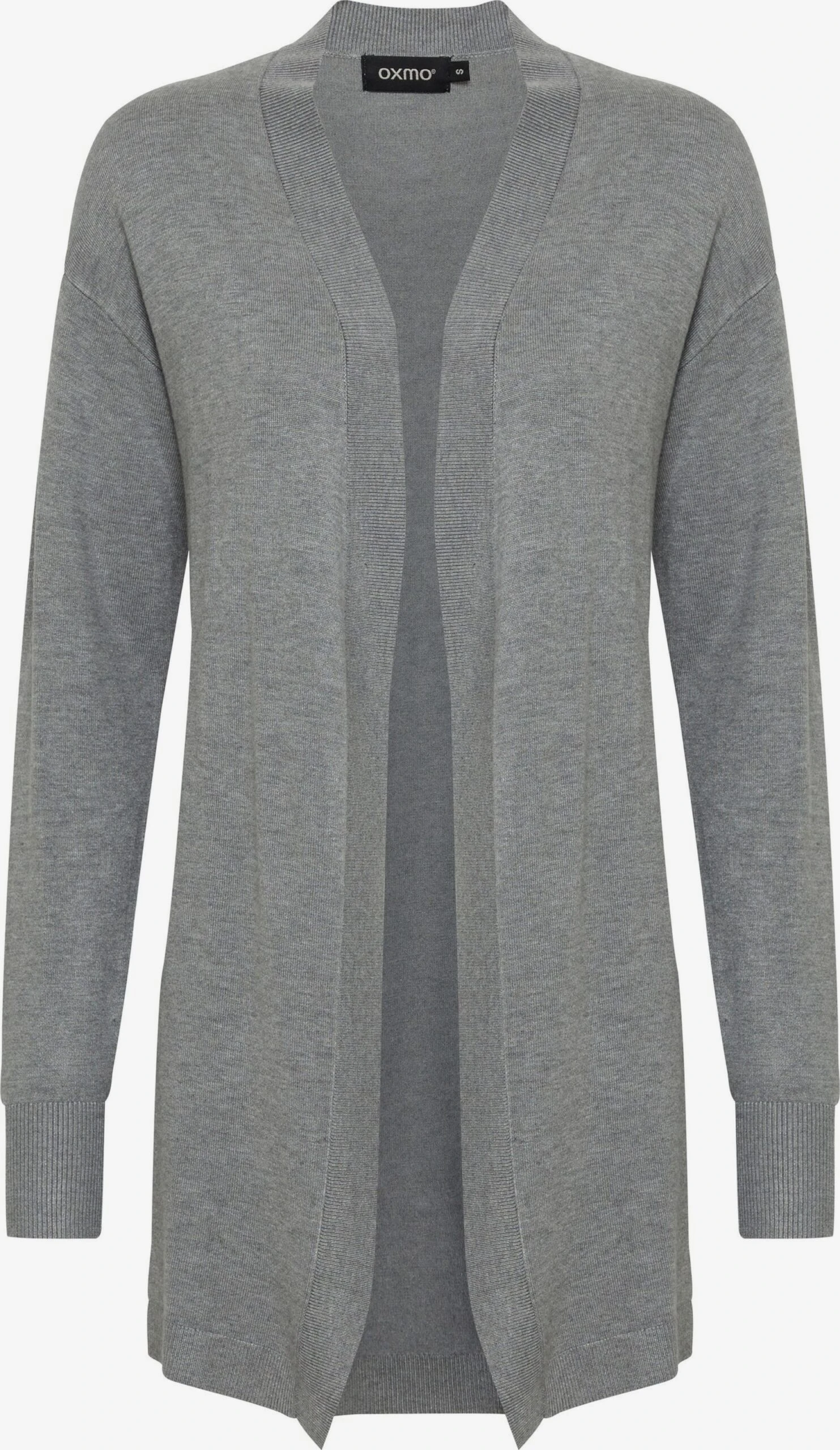 OXMO Strickjacken Strickjacke Kat Frauen Graphit