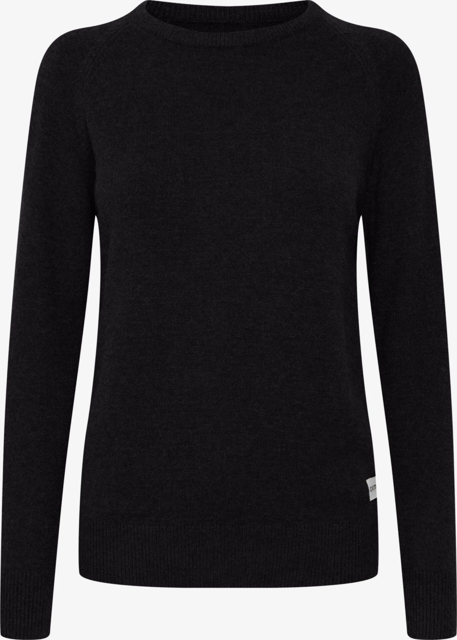 OXMO Pullover Strickpullover MARIA Frauen Schwarz