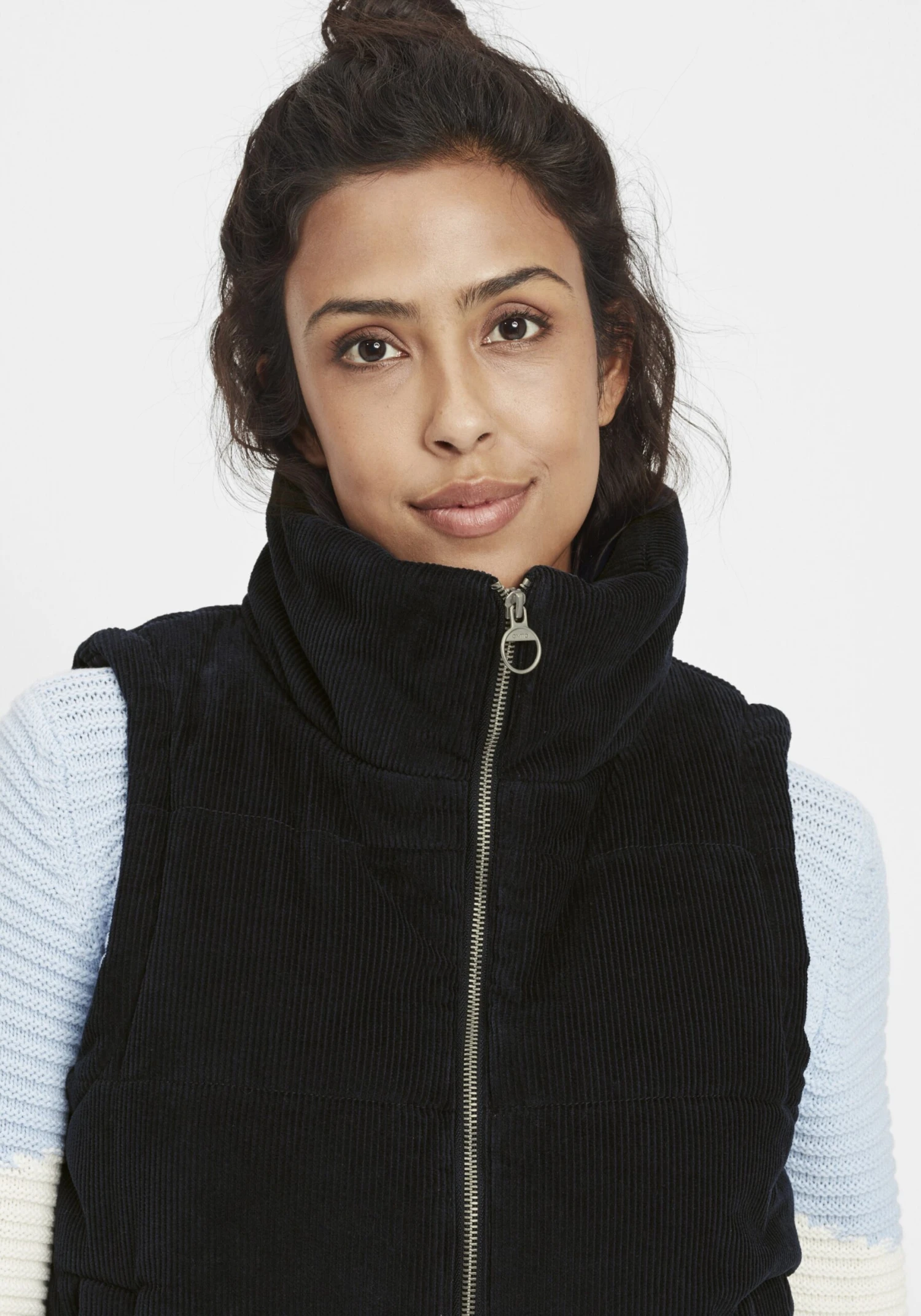 OXMO Westen Weste Videma Frauen Schwarz – Bild 5