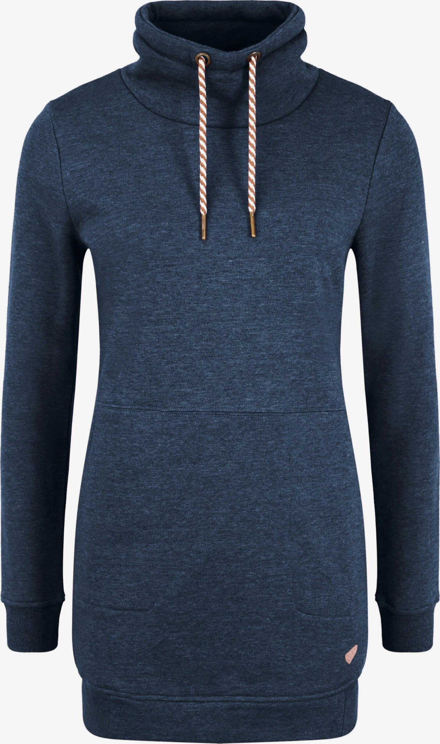 OXMO Longpullover Hoodie Vilma Frauen Blau